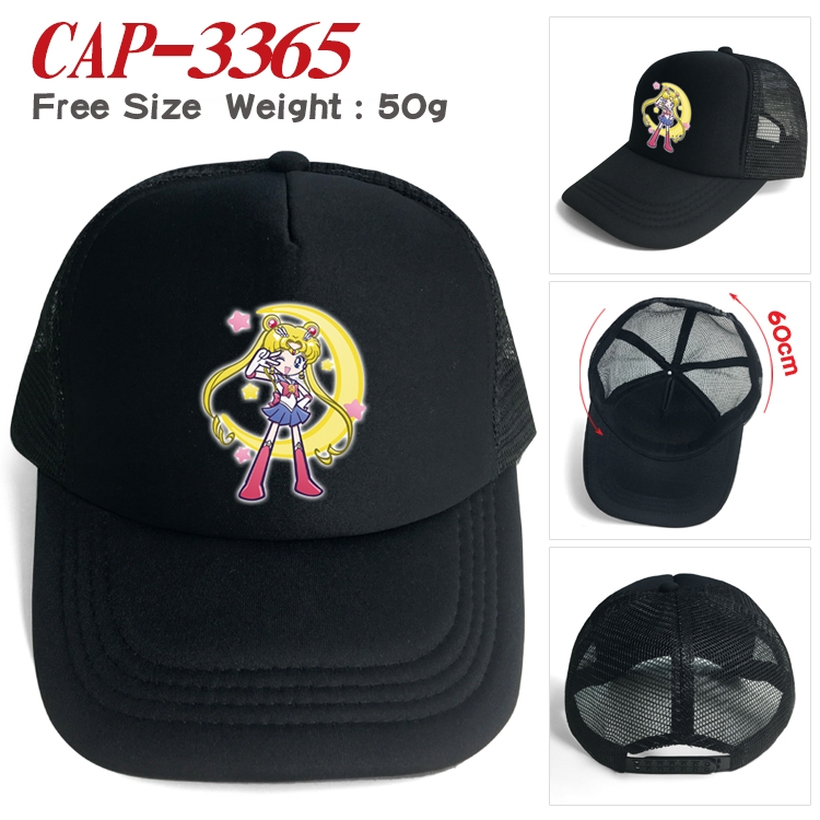 sailormoon Anime mesh cap peaked cap sun hat 60cm CAP-3365