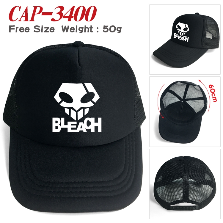 Bleach Anime mesh cap peaked cap sun hat 60cm CAP-3400