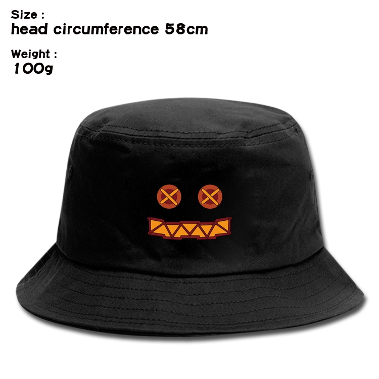 Blessings for a better world Anime canvas fisherman hat sun hat 58cm