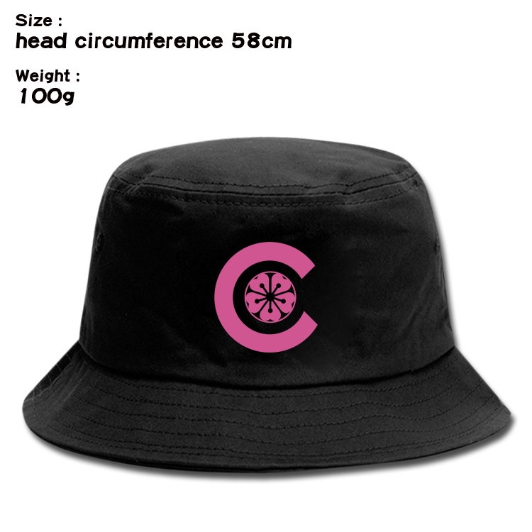 SK∞ Anime canvas fisherman hat sun hat 58cm