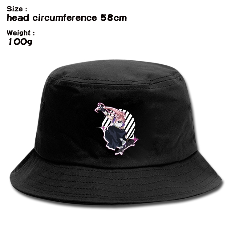 SK∞ Anime canvas fisherman hat sun hat 58cm