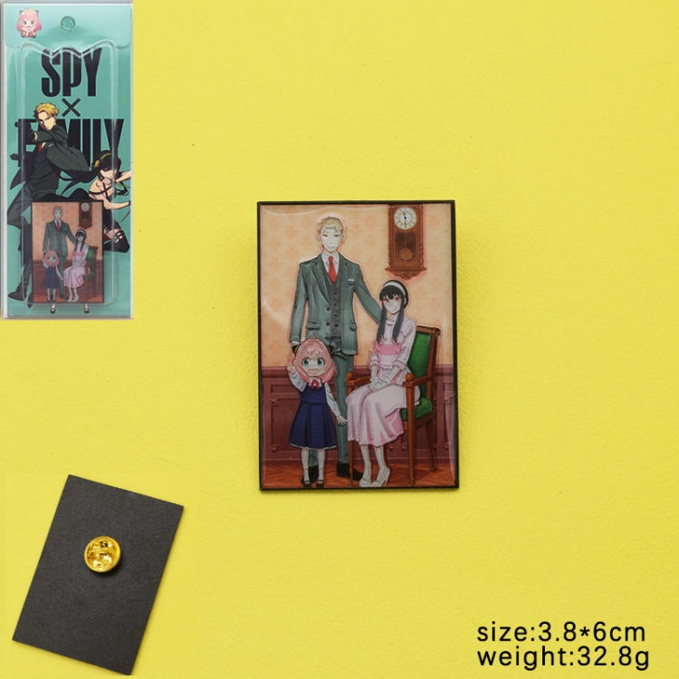 SPY×FAMILY Anime cartoon metal brooch
