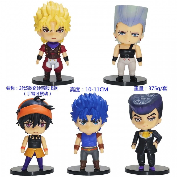 JoJos Bizarre Adventure second generation a set of 5