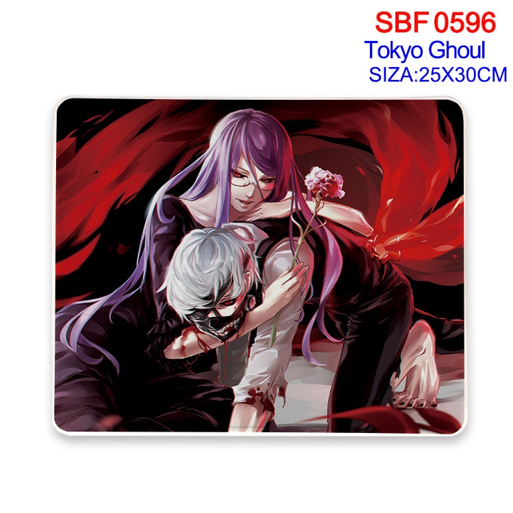 Tokyo Ghoul Anime peripheral edge lock mouse pad 25X30cm SBF-596