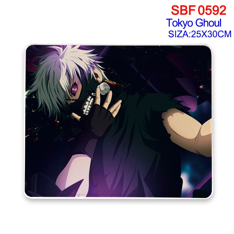 Tokyo Ghoul Anime peripheral edge lock mouse pad 25X30cm SBF-592