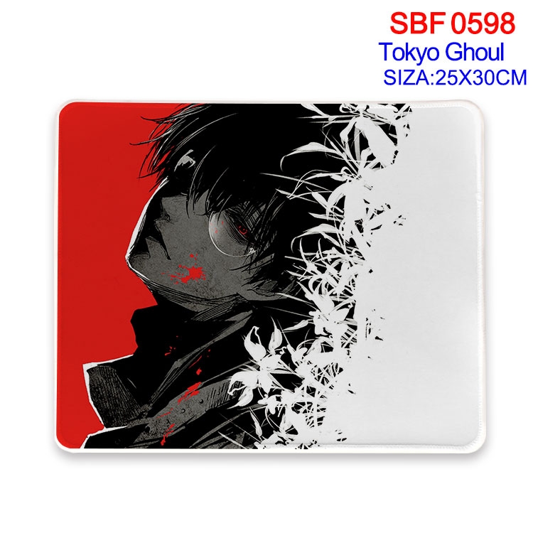 Tokyo Ghoul Anime peripheral edge lock mouse pad 25X30cm SBF-598