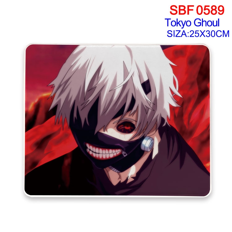 Tokyo Ghoul Anime peripheral edge lock mouse pad 25X30cm SBF-589