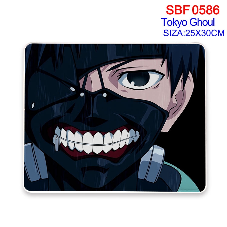 Tokyo Ghoul Anime peripheral edge lock mouse pad 25X30cm  SBF-586