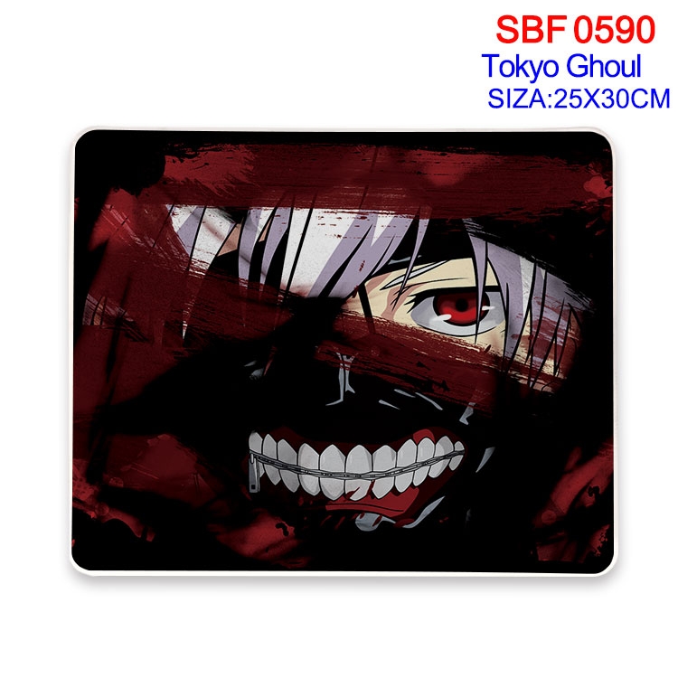 Tokyo Ghoul Anime peripheral edge lock mouse pad 25X30cm SBF-590
