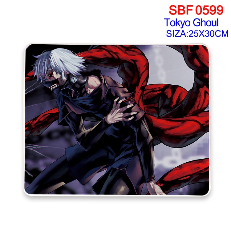 Tokyo Ghoul Anime peripheral edge lock mouse pad 25X30cm  SBF-599