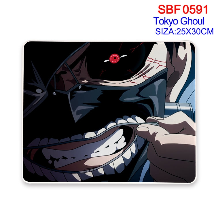 Tokyo Ghoul Anime peripheral edge lock mouse pad 25X30cm SBF-591