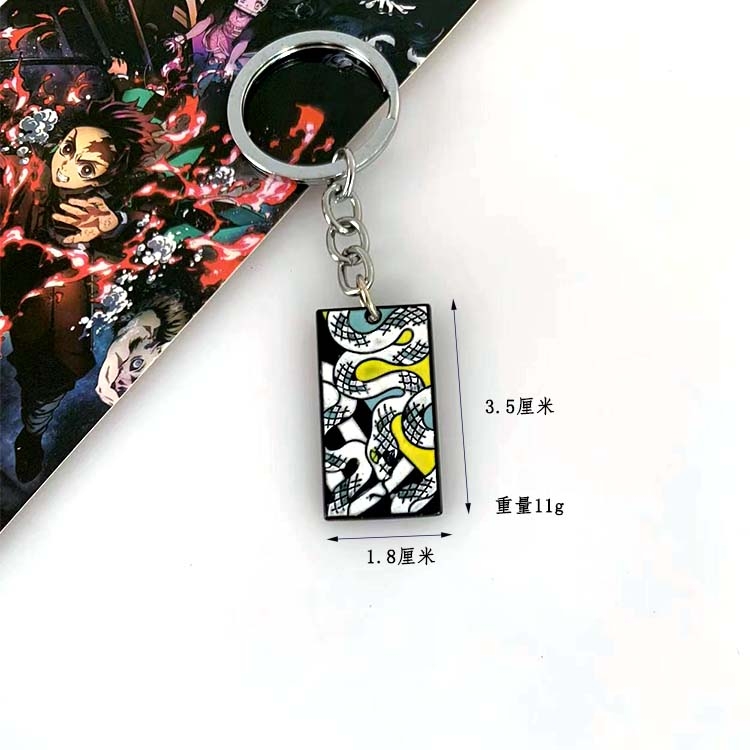 Demon Slayer Kimets Anime Metal Keychain Pendant price for 5 pcs