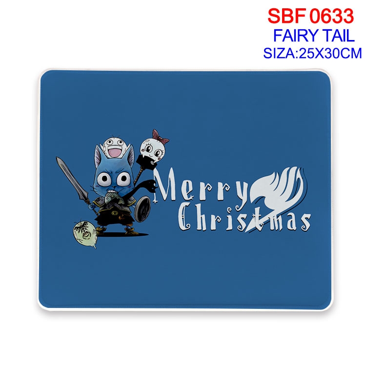 Fairy tail Anime peripheral edge lock mouse pad 25X30cm SBF-633