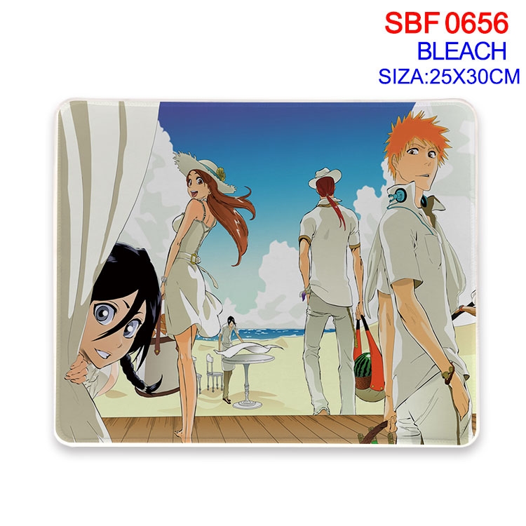 Bleach Anime peripheral edge lock mouse pad 25X30cm  SBF-656