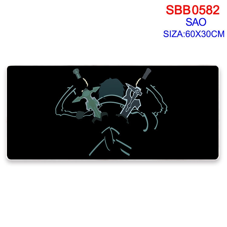 Sword Art Online Anime peripheral edge lock mouse pad 60X30cm SBB-582