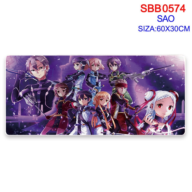 Sword Art Online Anime peripheral edge lock mouse pad 60X30cm SBB-574