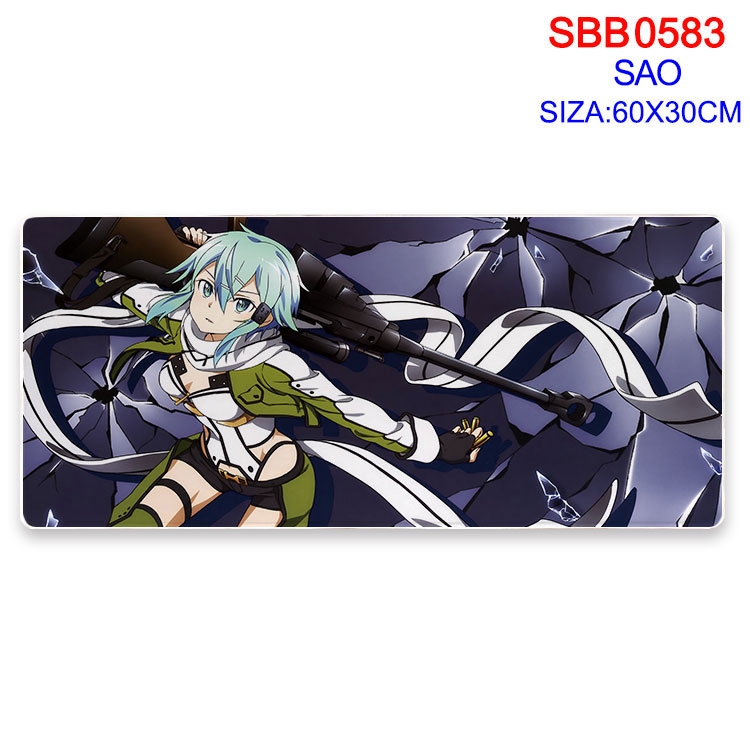 Sword Art Online Anime peripheral edge lock mouse pad 60X30cm SBB-583