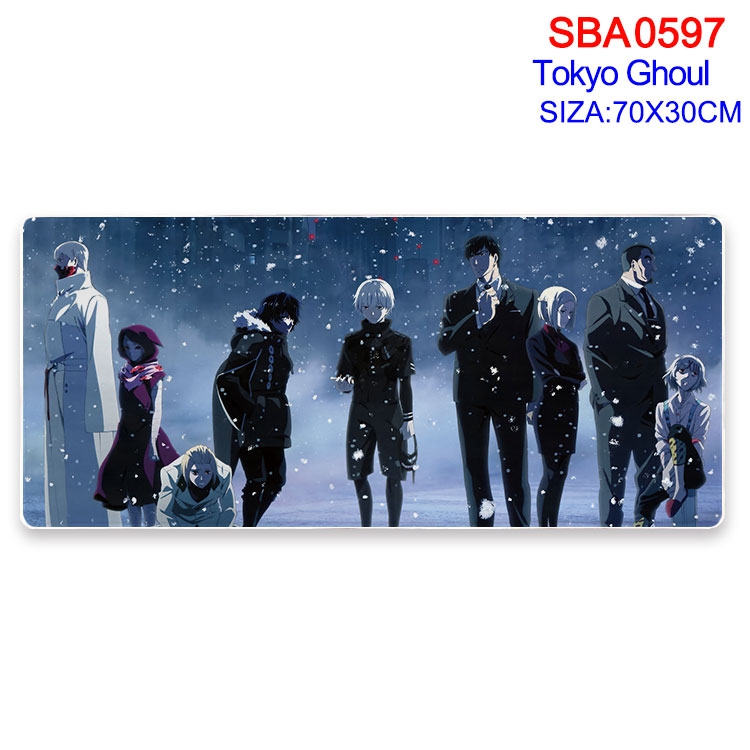 Tokyo Ghoul Anime peripheral edge lock mouse pad 70X30cm SBA-674