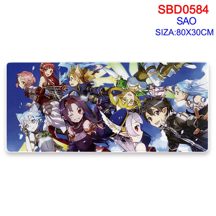 Naruto Anime peripheral edge lock mouse pad 60X30cm SBB-711