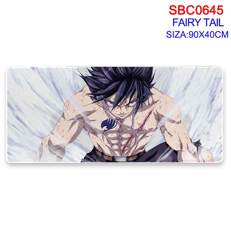 Fairy tail Anime Peripheral Overlock Mouse Pad Desk Pad 40X90CM