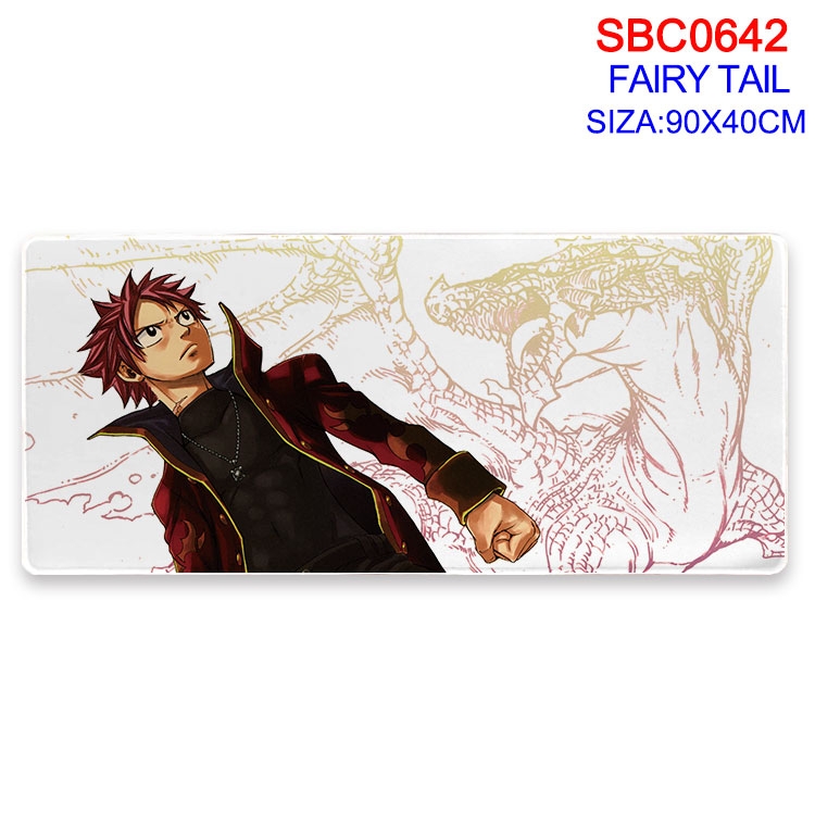 Fairy tail Anime Peripheral Overlock Mouse Pad Desk Pad 40X90CM SBC-642