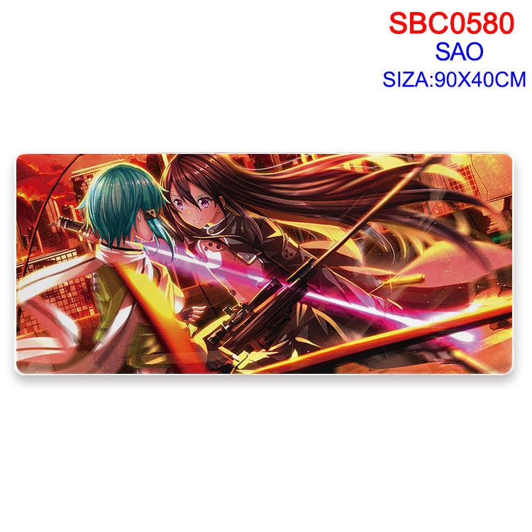 Sword Art Online Anime Peripheral Overlock Mouse Pad Desk Pad 40X90CM  SBC-580