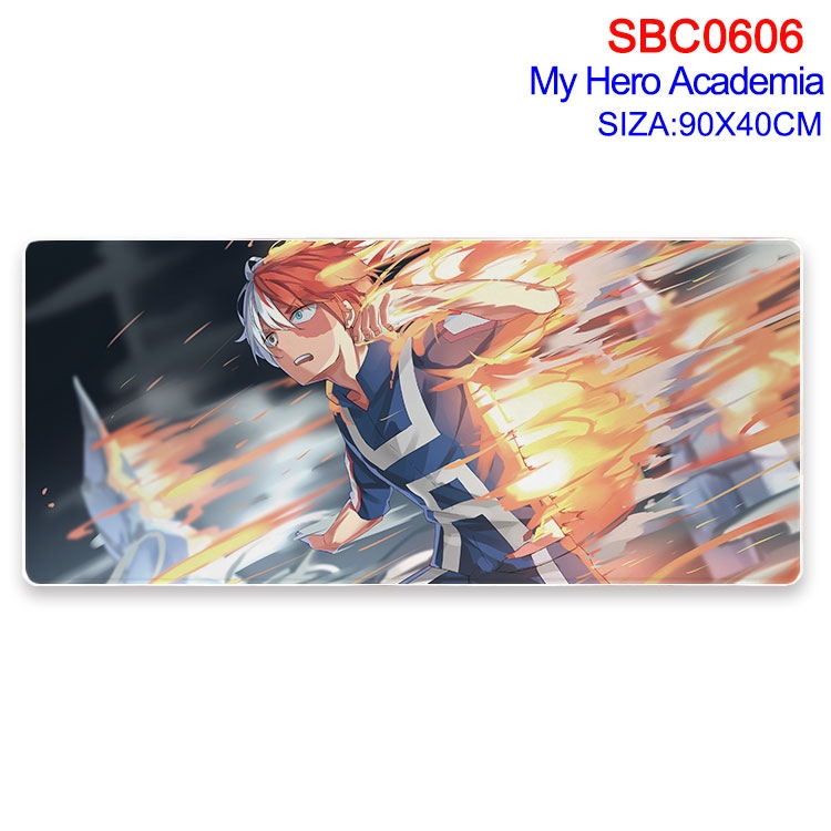 My Hero Academia Anime Peripheral Overlock Mouse Pad Desk Pad 40X90CM SBC-606