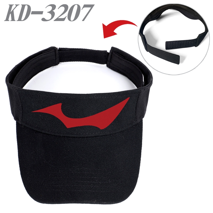 Dangan-Ronpa Anime Peripheral Empty Top   sun hat Visor Hat KD-3207A