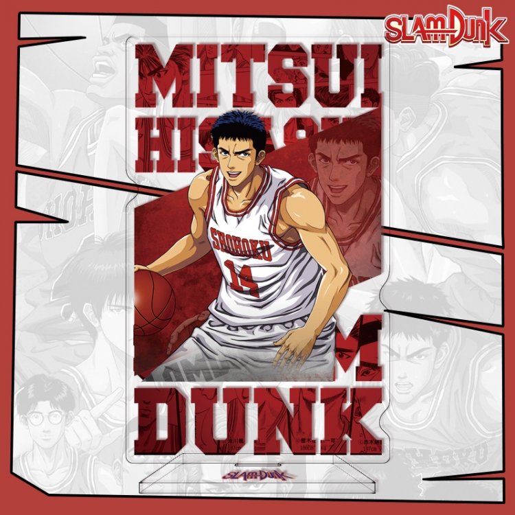 Slam Dunk Anime characters acrylic Standing Plates Keychain 16cm