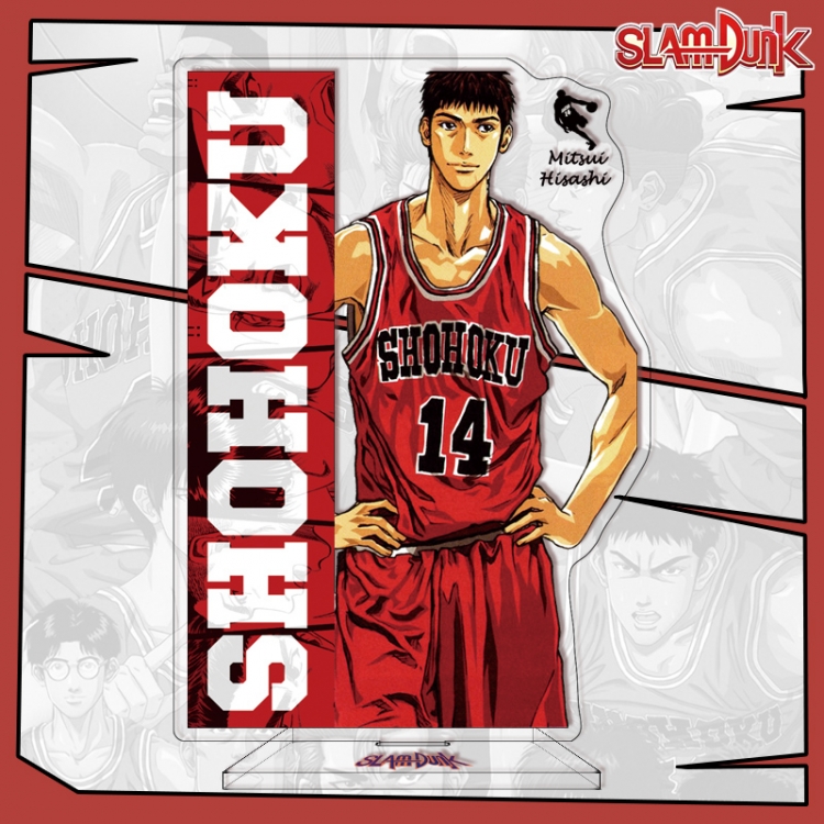 Slam Dunk Anime characters acrylic Standing Plates Keychain 16cm