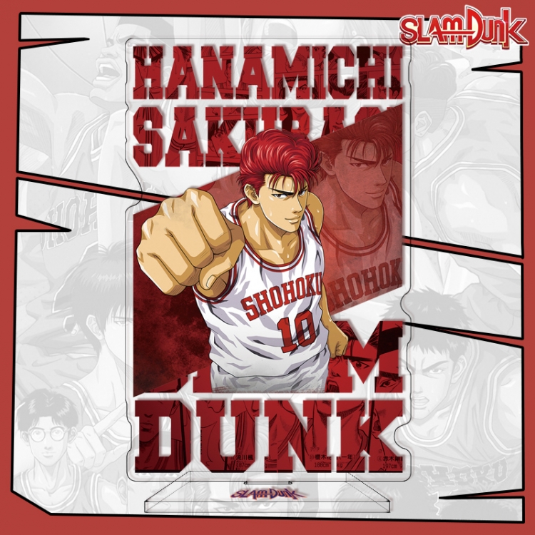 Slam Dunk Anime characters acrylic Standing Plates Keychain 16cm