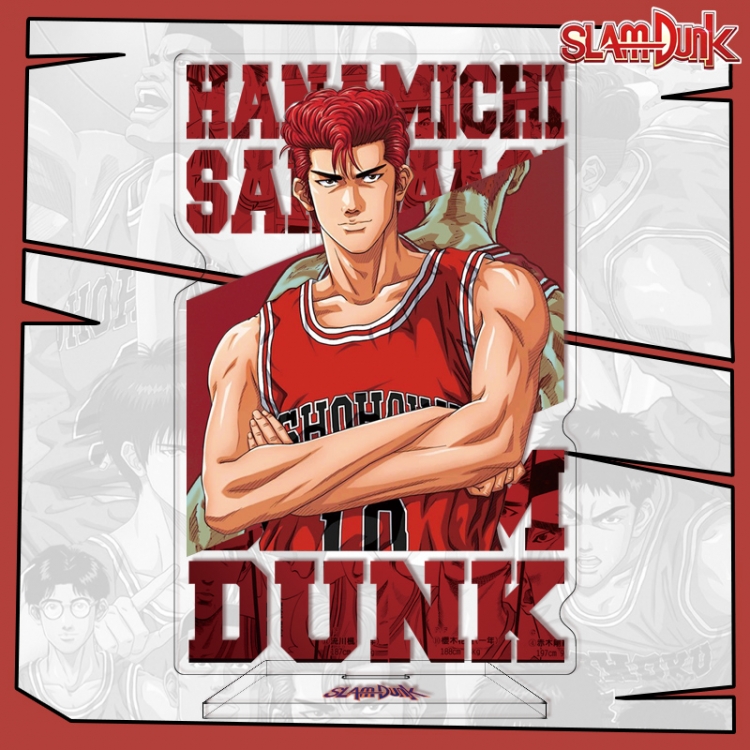 Slam Dunk Anime characters acrylic Standing Plates Keychain 16cm