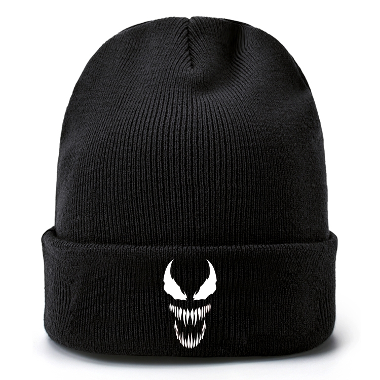 venom Knitted hat wool hat head circumference 40-80cm
