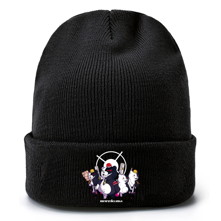 Dangan-Ronpa Anime knitted hat wool hat head circumference 40-80cm