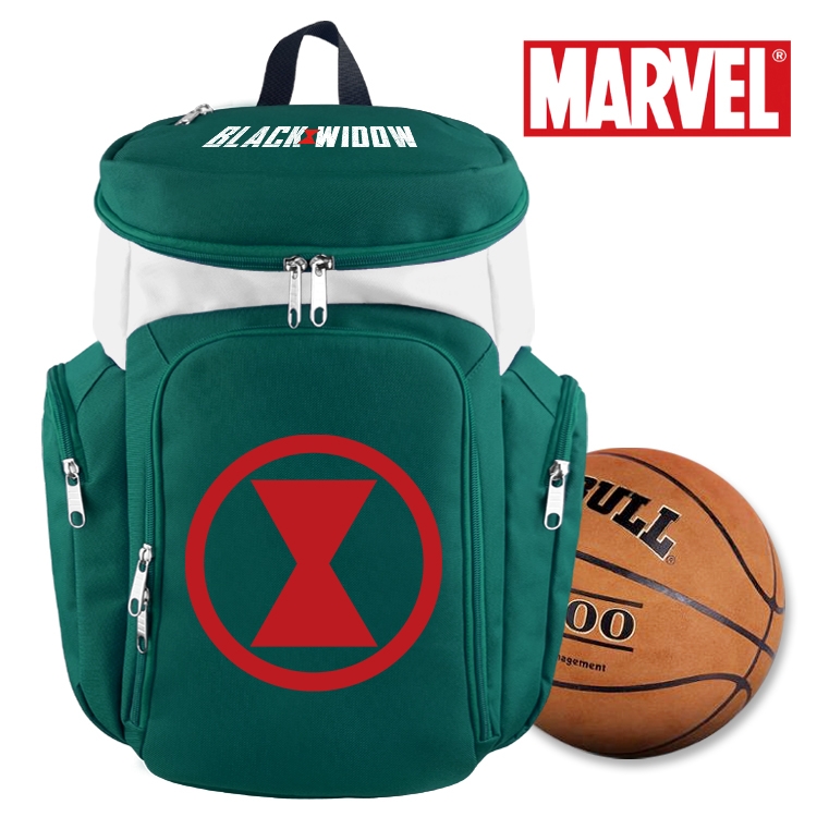 Super hero film and television basketball bag backpack schoolbag