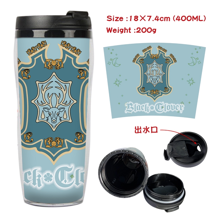 black clover Anime Starbucks Leakproof Insulated Cup 18X7.4CM 400ML