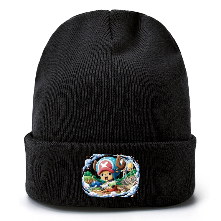 One Piece Anime knitted hat wool hat head circumference 40-80cm