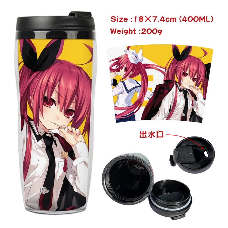 Date-A-Live Anime Starbucks Leakproof Insulated Cup 18X7.4CM 400ML 8A