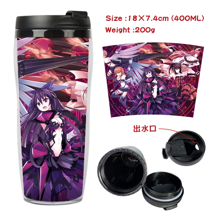 Date-A-Live Anime Starbucks Leakproof Insulated Cup 18X7.4CM 400ML 7A