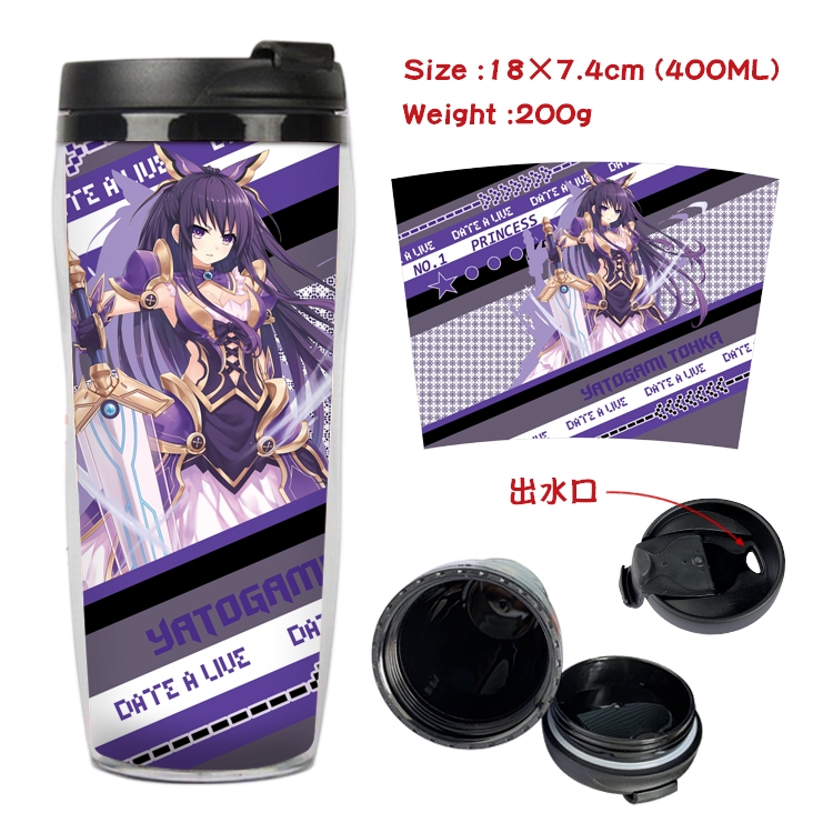 Date-A-Live Anime Starbucks Leakproof Insulated Cup 18X7.4CM 400ML 1A