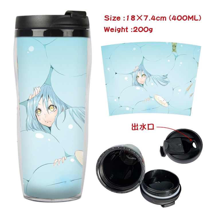 That Time I Got Slim Anime Starbucks Leakproof Insulated Cup 18X7.4CM 400ML