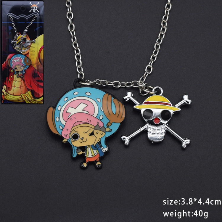 One Piece Anime cartoon skewer necklace pendant pendant