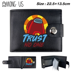 Among us Game Black Leather Ma...