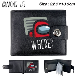 Among us Game Black Leather Ma...