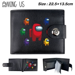 Among us Game Black Leather Ma...