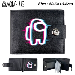 Among us Game Black Leather Ma...