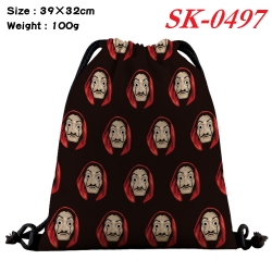Money Heist  Waterproof Nylon ...