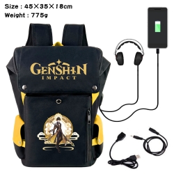 Genshin Impact Anime Canvas Bu...