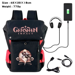 Genshin Impact Anime Canvas Bu...