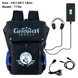 Genshin Impact Anime Canvas Bu...